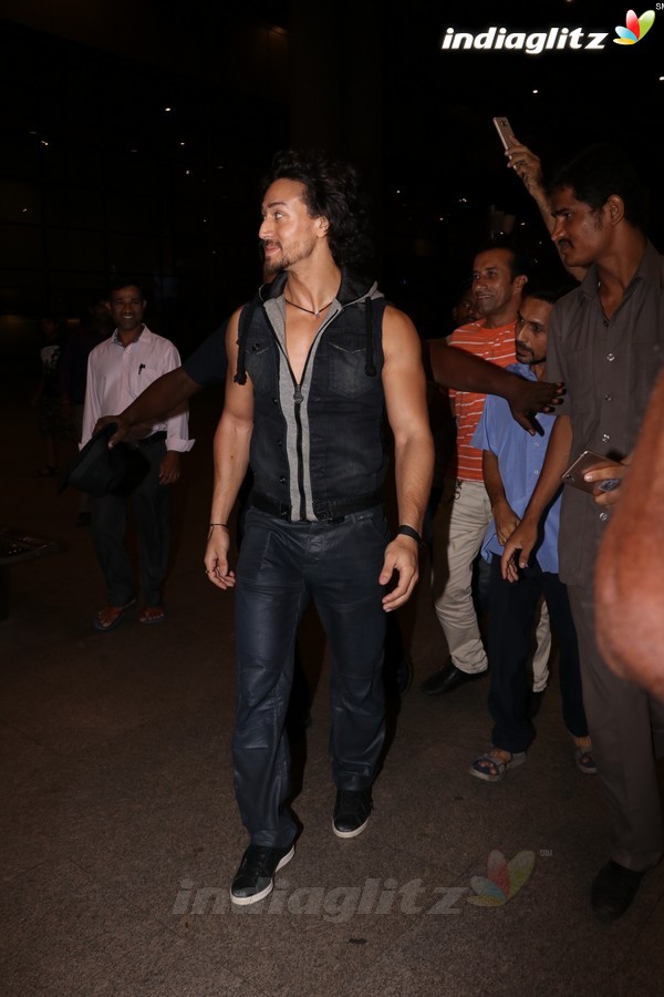 Tiger Shroff Spotted at Airport