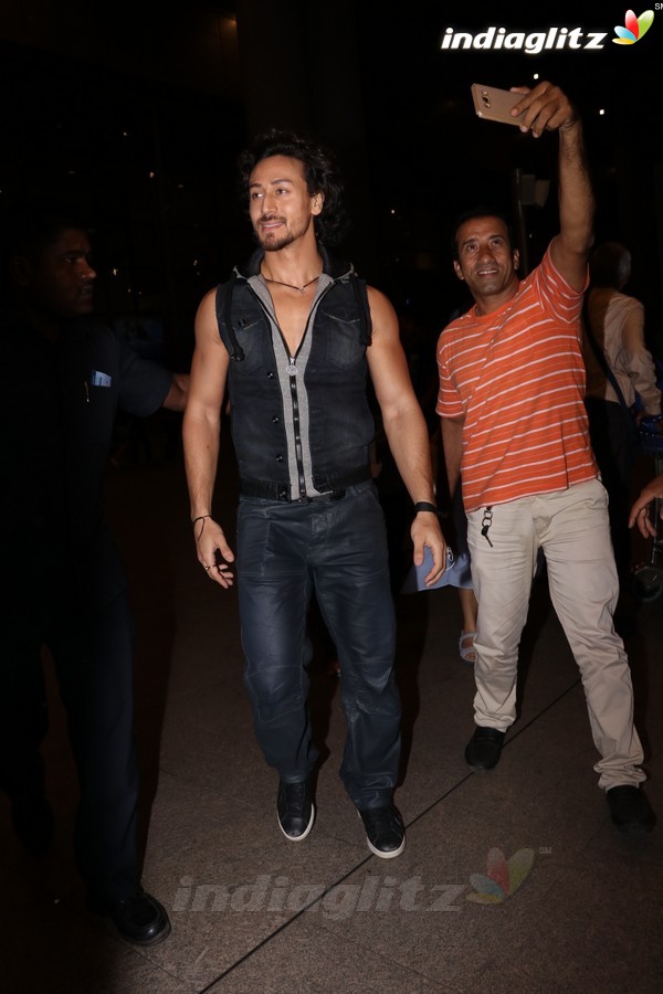 Tiger Shroff Spotted at Airport