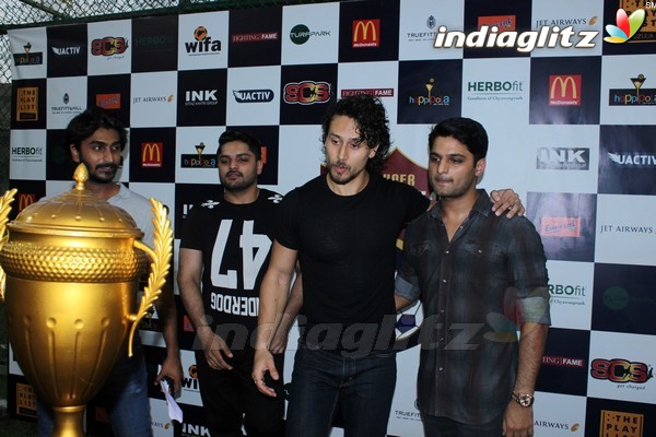 Tiger Shroff & Adah Sharma at Launch of Second Edition of Super Soccer Tournament