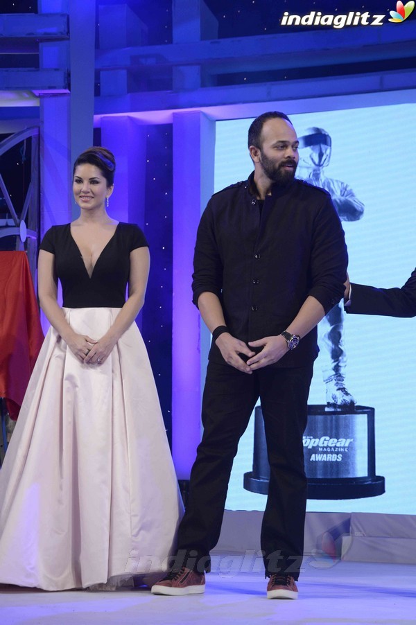 Sunny Leone, Rajkummar Rao, Tusshar at 8th Top Gear Magazine Awards