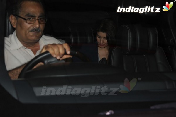 Twinkle Khanna Spotted at International Airport