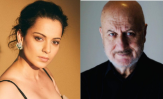 Kangana Ranaut welcomes Anupam Kher to the cast of 'Emergency'