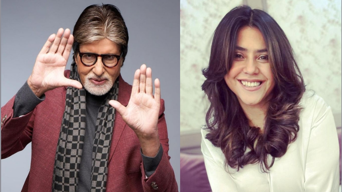 To work with her is an honour. - Amitabh Bachchan on Ekta Kapoor 