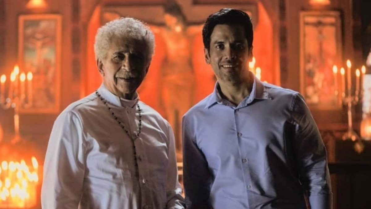 Tusshar Kapoor on sharing screen with Naseeruddin Shah in Maarrich