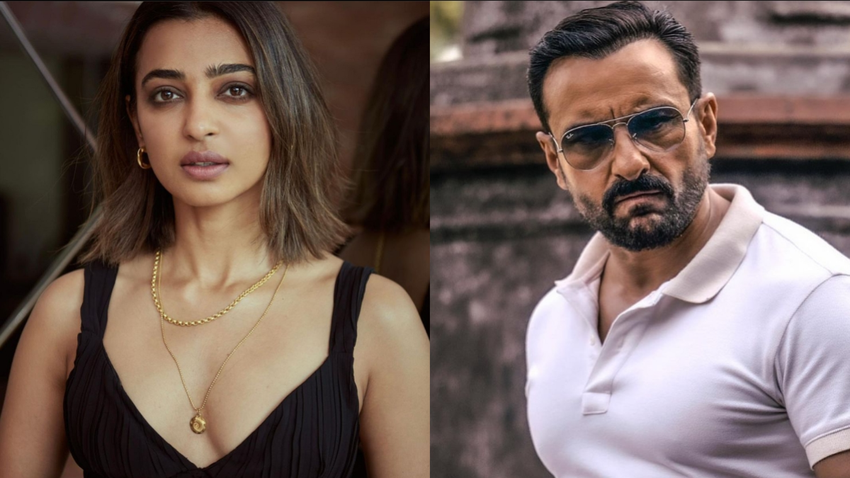 I feel very comfortable working with him. - Radhika Apte on Saif Ali Khan 