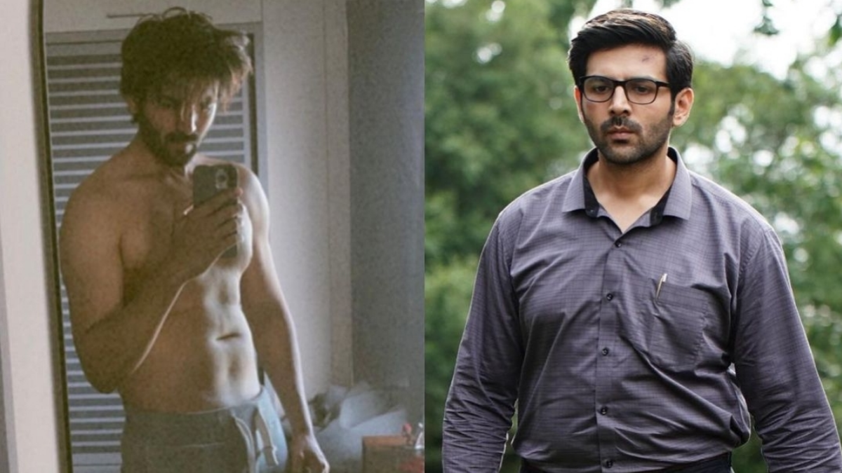 Kartik Aaryan shares a video of himself transforming into Freddy 