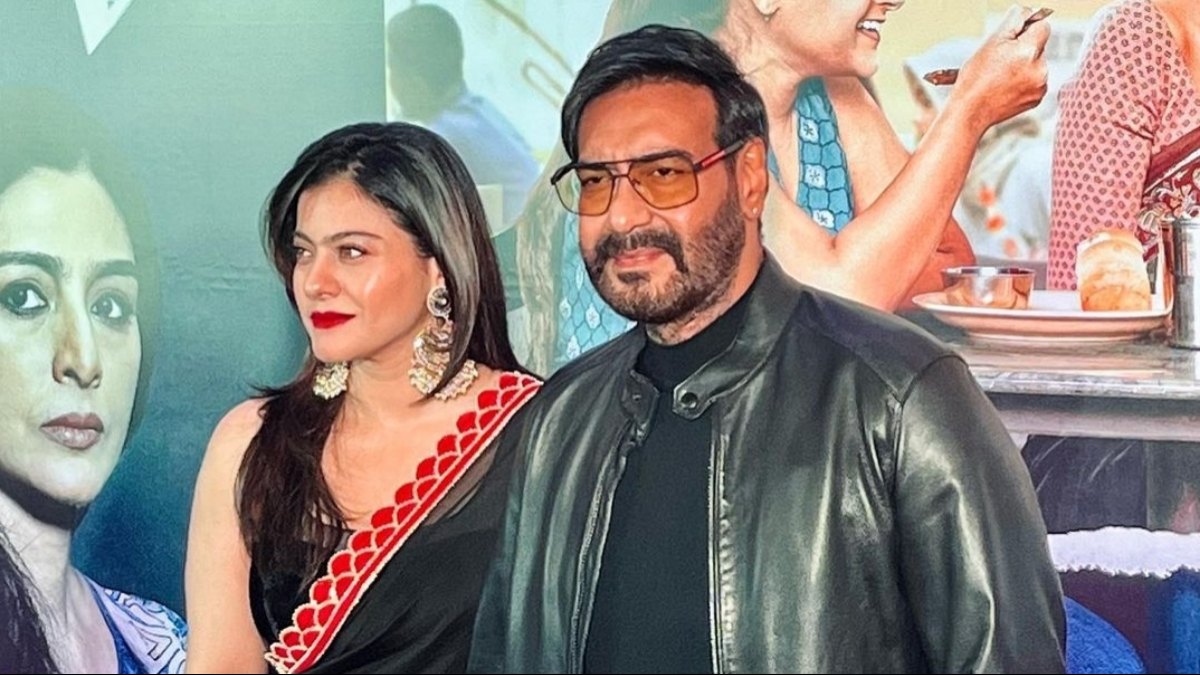 Ajay Devgan isnt as funny as his comedic characters, reveals Kajol