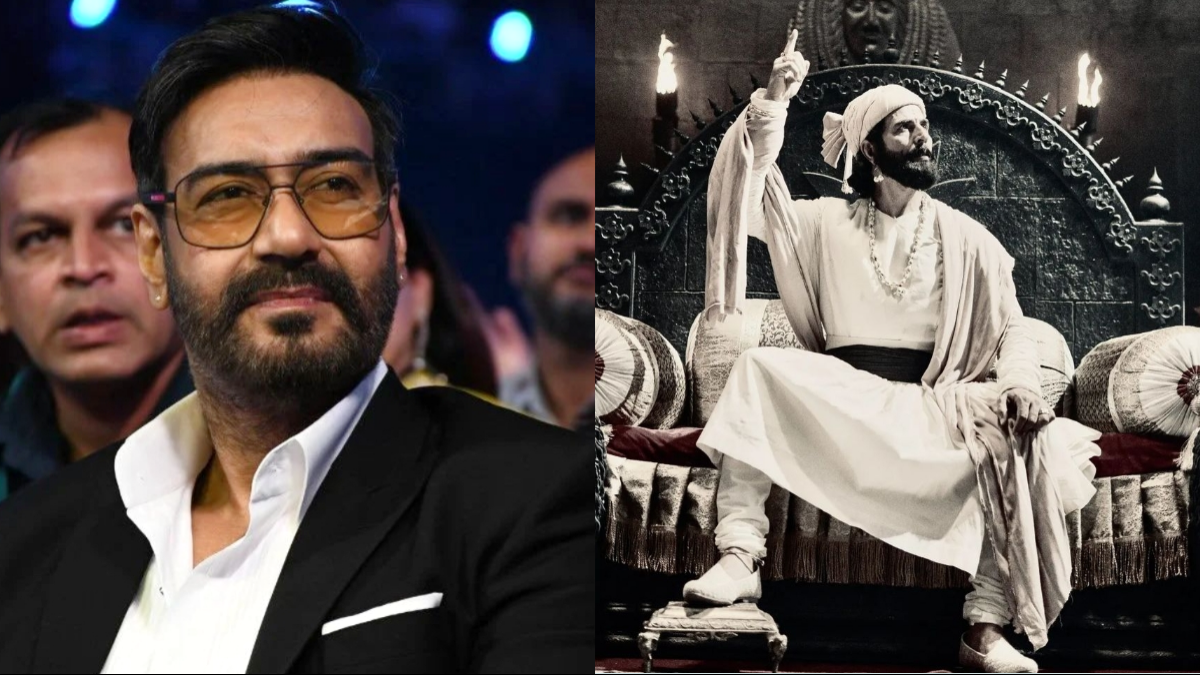 Ajay Devgan reacts to Akshay Kumar as Shivaji Maharaj 