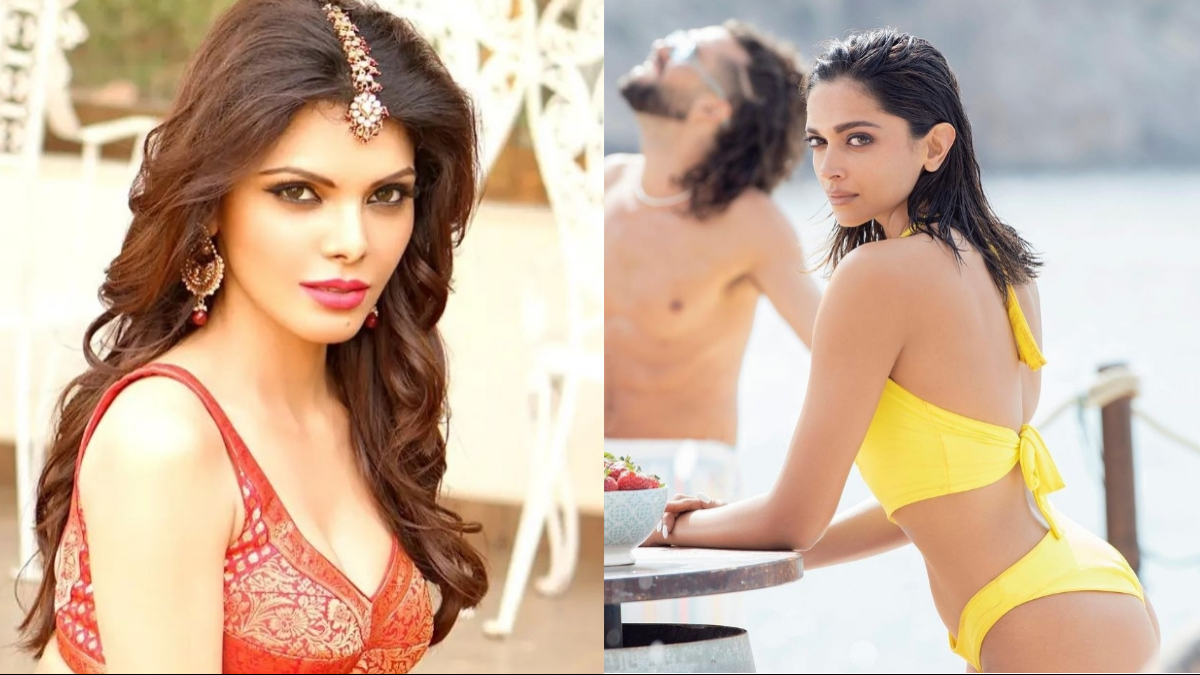 Sherlyn Chopra takes a dig at Deepika Padukone for her orange bikini