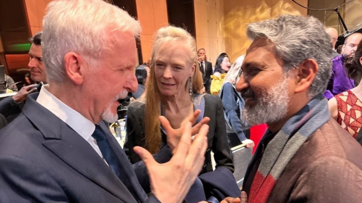 If you ever want to make a movie over here, let’s talk.” - James Cameron to Rajamauli 