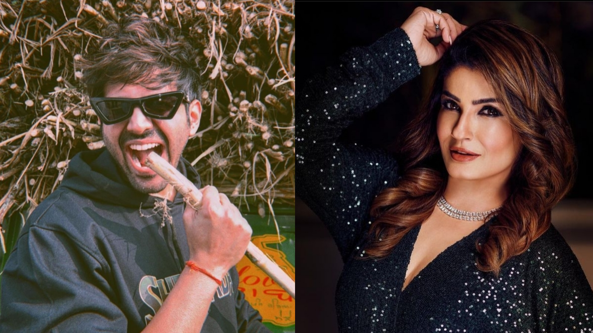 Raveena Tandon calls Kartik Aaryan her present favourite superstar!