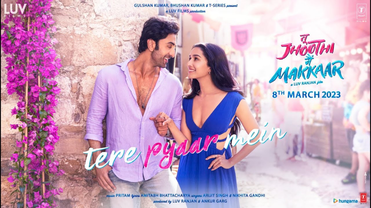 Song Tere Pyaar Mein from Ranbir and Shraddhas Tu Jhoothi Main Makkaar is out now 