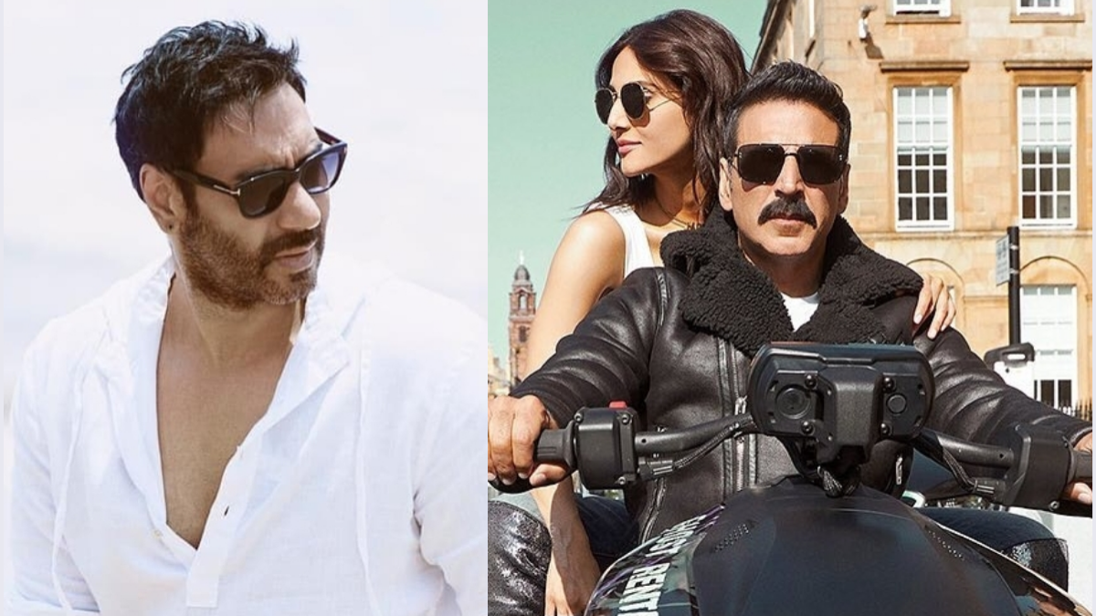 Ajay Devgan hypes up Akshay Kumars Bell Bottom 