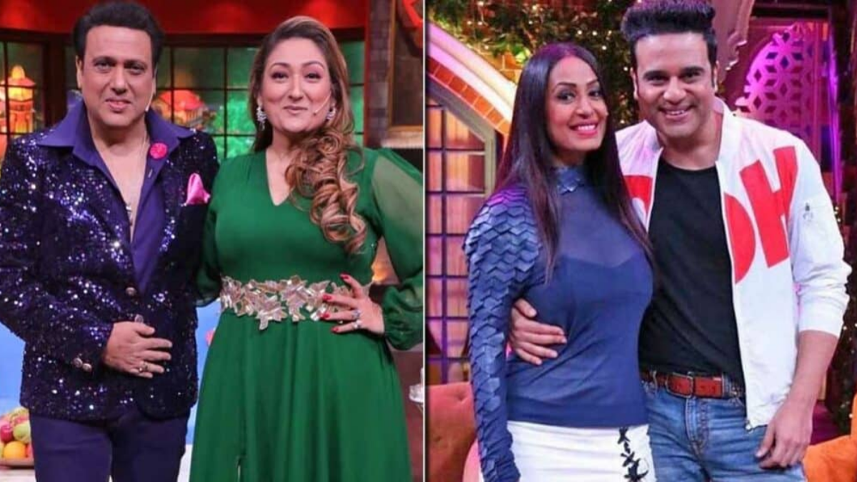 Govindas wife hits back at Krushna Abhishek and Kashmera Shah 