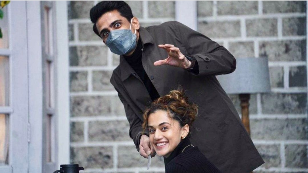 Character details of Taapsee Pannu and Gulshan Devaiah from Blurr 