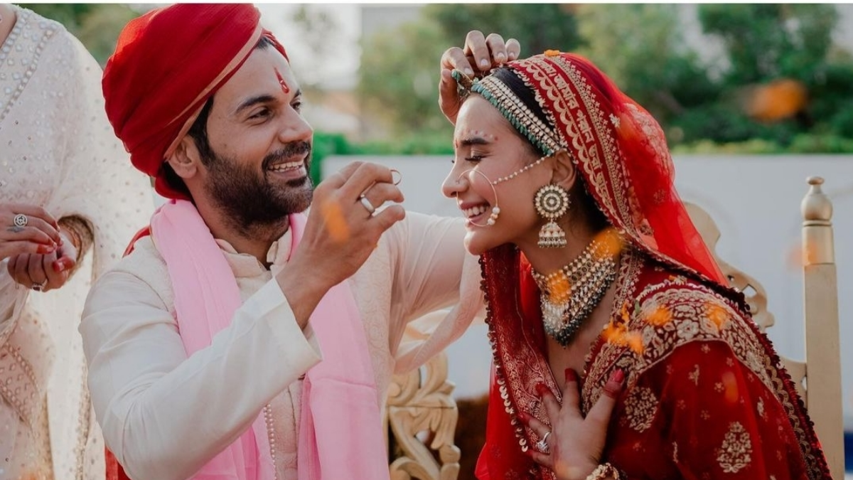 Check out adorable pics from Rajkummar Rao and Patralekhas wedding ceremony