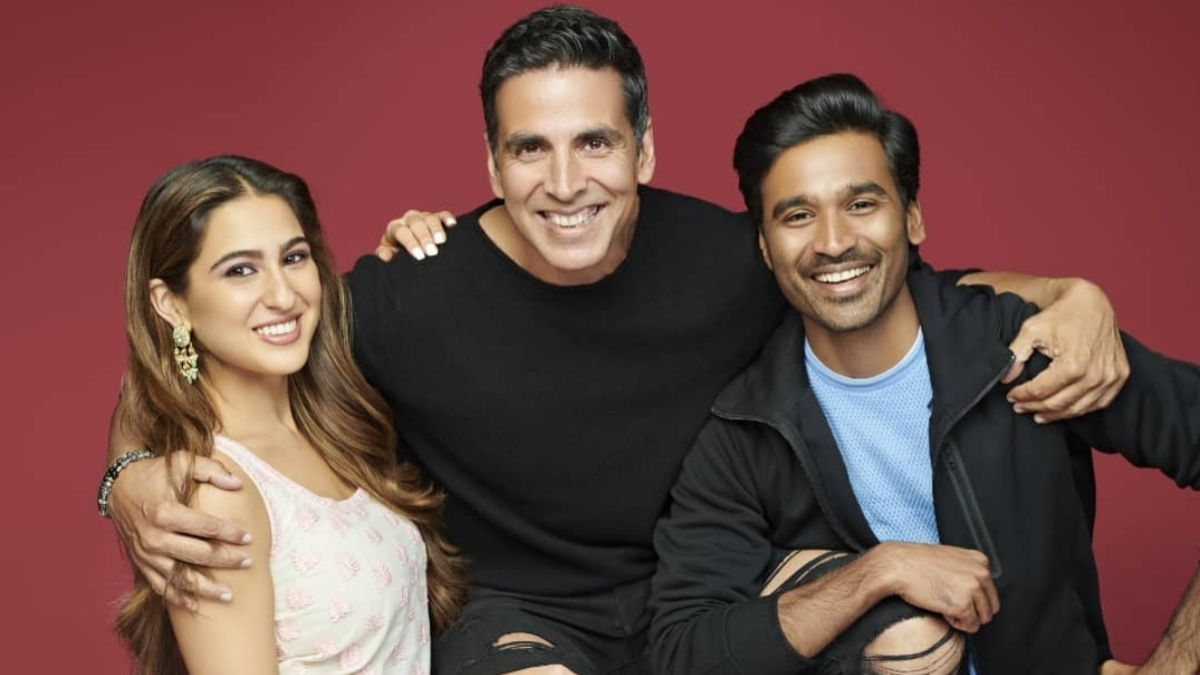 Sara Ali Khan cant decide between Akshay and Dhanush in Atrangi Re trailer