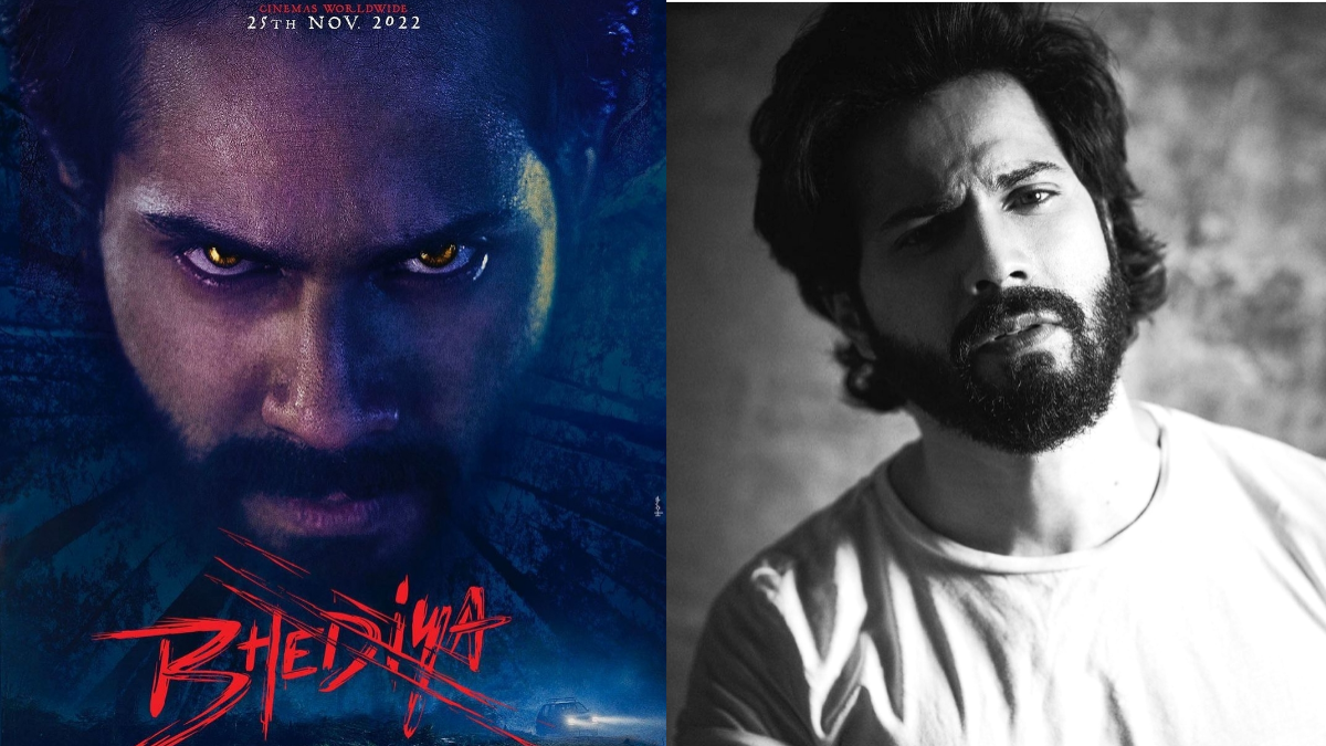 Varun Dhawan shares the first look poster of Bhediya 