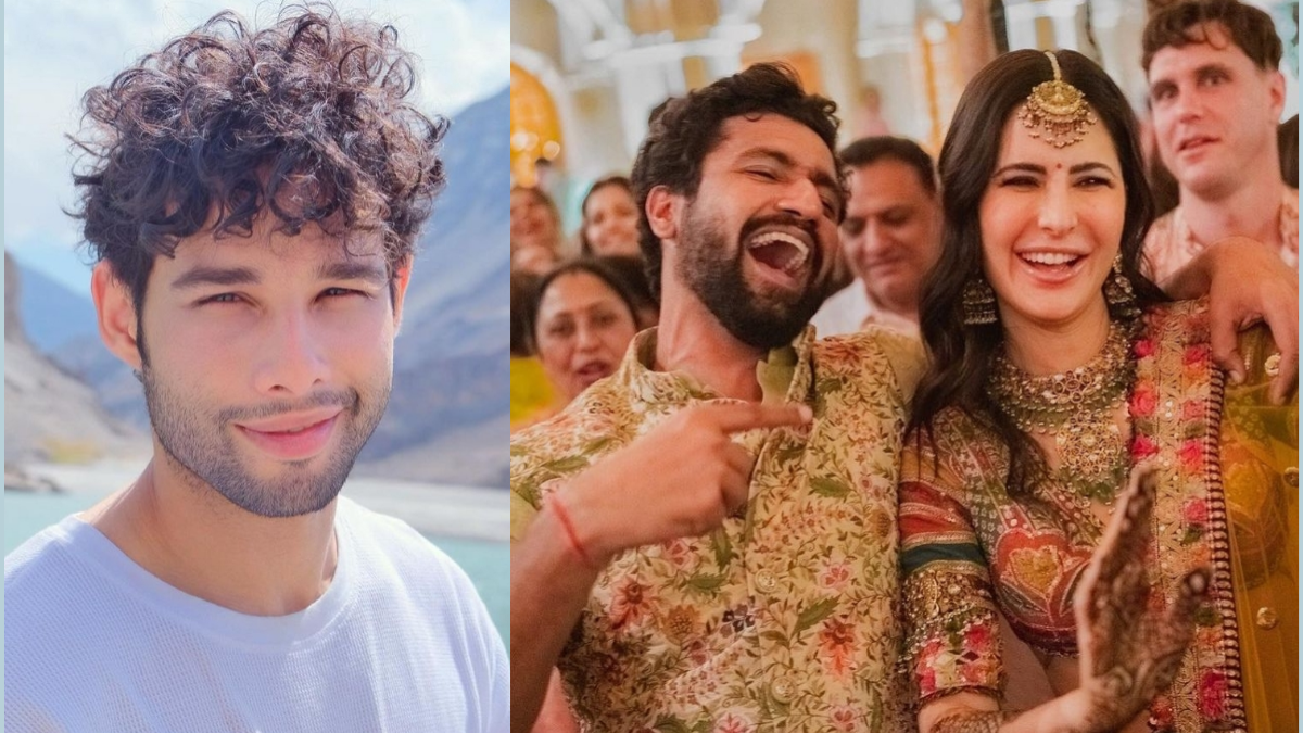 Siddhant Chaturvedis way of  wishing Vicky and Katrina is sure to make you smile 