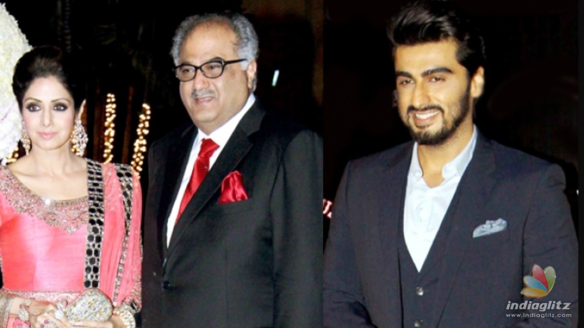 Arjun Kapoor talks about his fathers relationship with Sridevi 