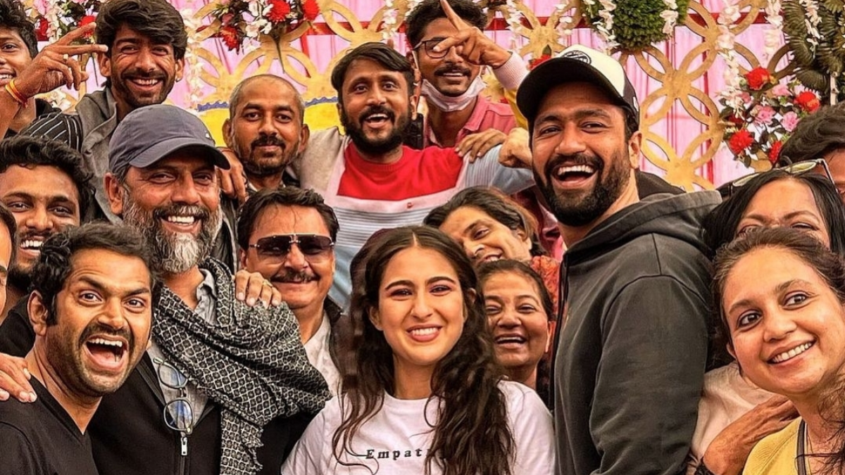 Vicky Kaushal and Sara Ali Khan wrap their upcoming film 