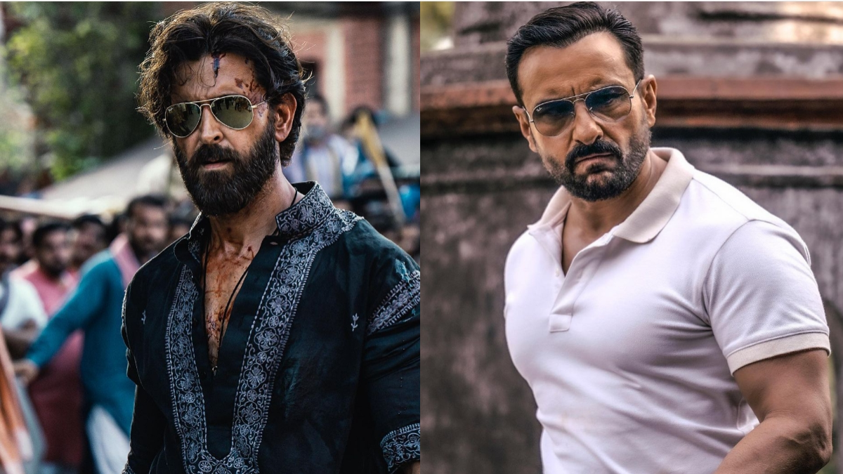 Hrithik Roshan shares first look of Saif Ali Khan from Vikram Vedha 