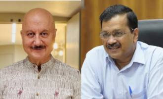 Anupam Kher compares Arvind Kejriwal with an uneducated person 