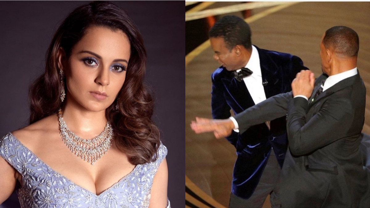 Kangana Ranaut supports Will Smith for slapping Chris Rock 