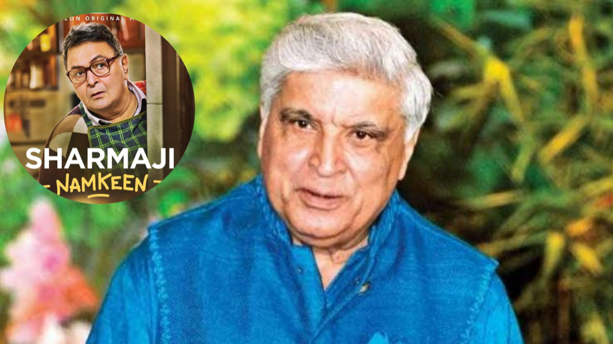 Javed Akhtar pens a heartfelt note for Rishi Kapoors act in Sharmaji Namkeen 