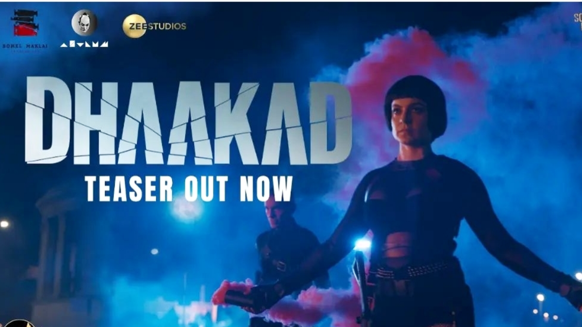 Check out the teaser and release date of Kangana Ranauts Dhaakad 