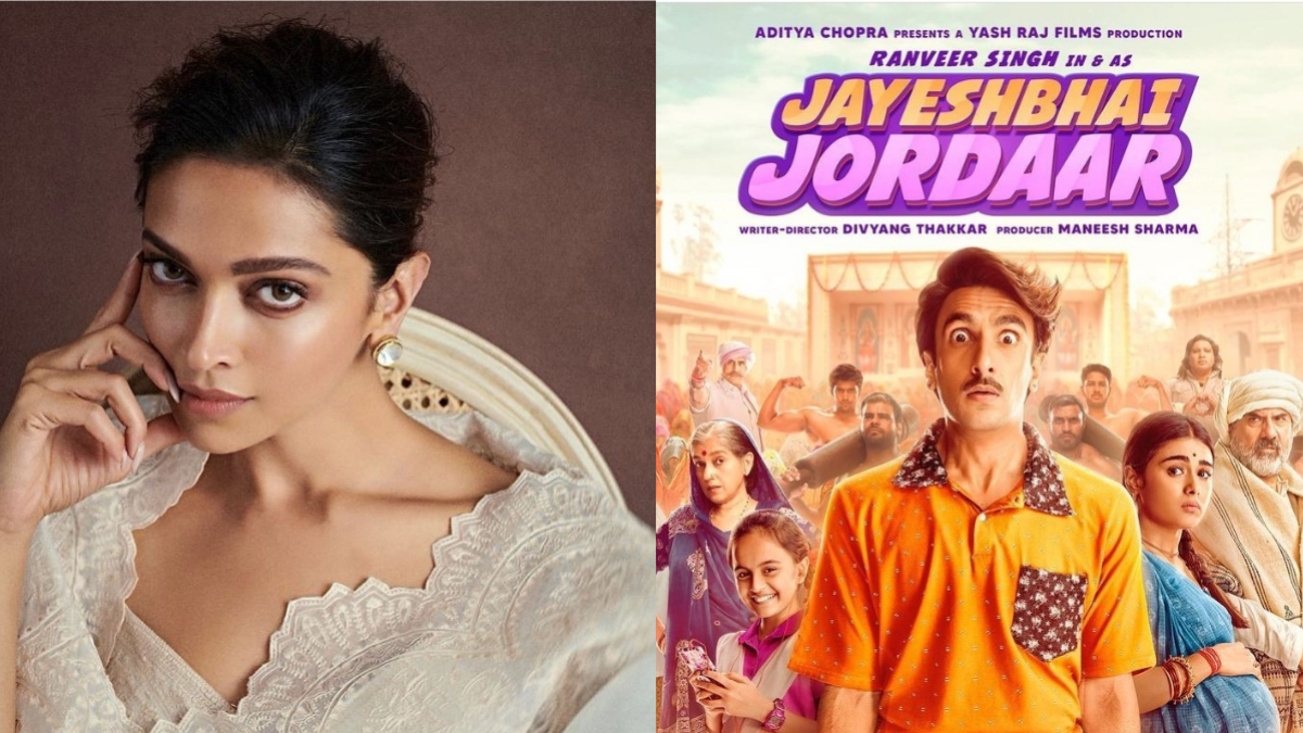 Heres how Deepika Padukone reacted to Ranveer Singhs Jayeshbhai Jordaar character