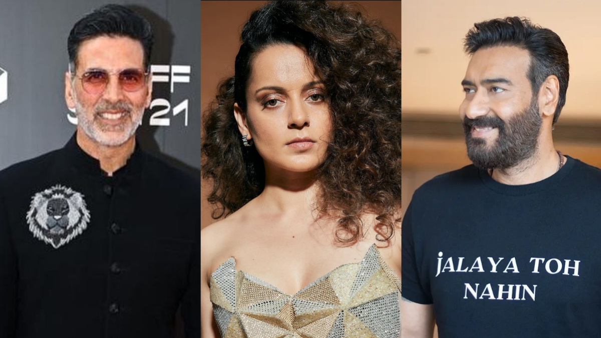 Kangana RanaKangana Ranaut calls out Ajay Devgan and Akshay Kumar for this reason