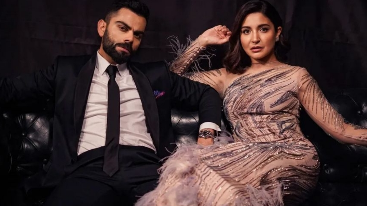 Anushka Sharma takes batting tips from husband Virat Kohli 