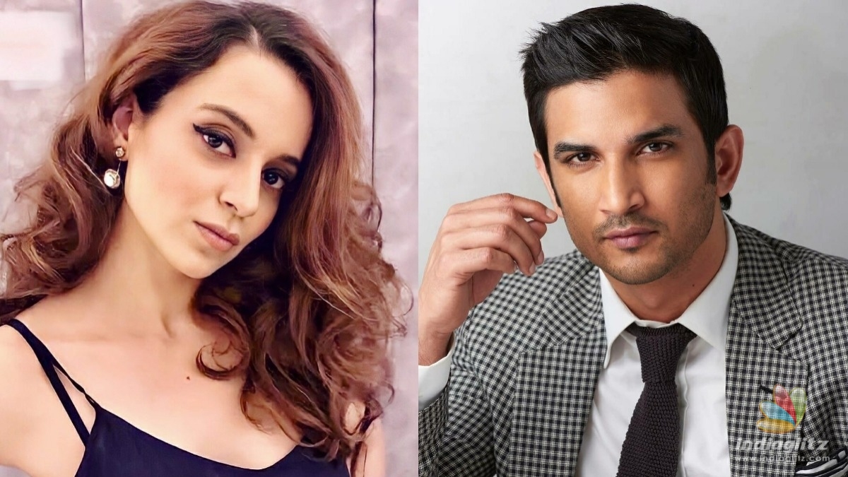 Kangana Ranaut gets slammed by Sushant Singh Rajput fans 