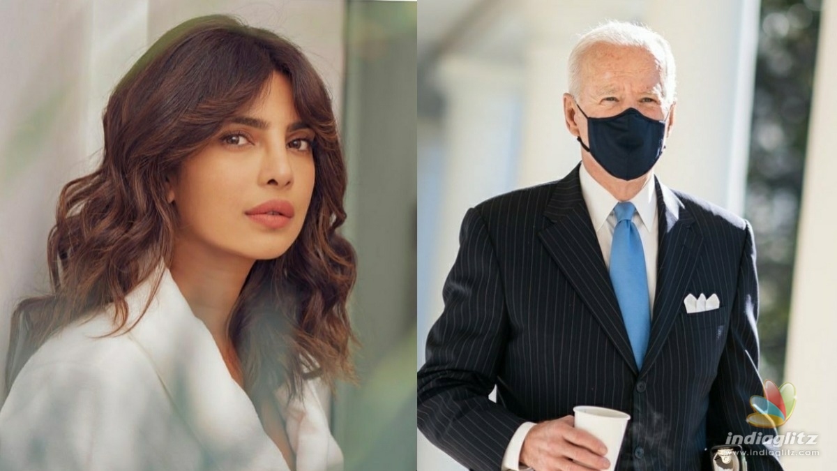 Priyanka Chopra appeals US  president to help India 