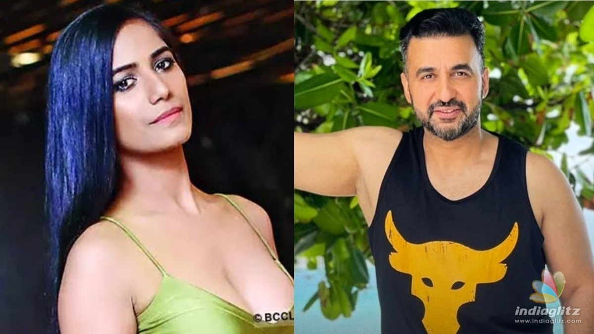 Poonam Pandey reacts to Raj Kundras arrest 