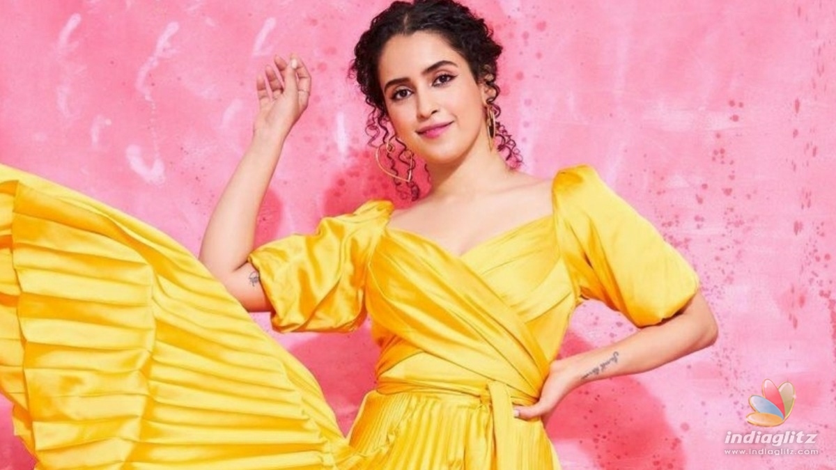 Sanya Malhotra has an epic comeback for English cuss words