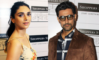 Aditi Rao Hydari & Kunal Kapoor at Shoppers Stop Select Designer of The Year 2017