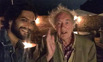 WOW Ali Fazal meets Dumbledore