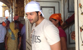 CLICKED: Ali Fazal at Golden Temple