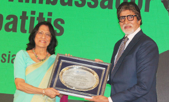 Amitabh Bachchan as WHO Goodwill Ambassador for Hepatitis Awareness