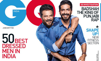 KAPOOR & SON on GQ: Anil Kapoor with Harshvardhan