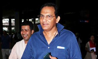 Cricketer Mohammad Azharuddin Spotted at International Airport