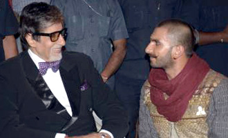 When Big B met 'Bajirao' Ranveer