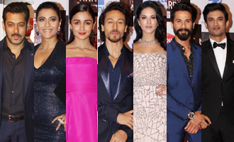 Salman, Kajol, Alia, Tiger, Shahid, Sushant at BIG ZEE Entertainment Awards 2017