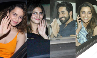 Kangana, Vaani, Ayushmann, Parineeti at 'Meri Pyaari Bindu' Screening