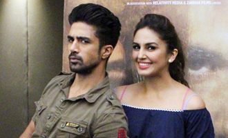 Huma Qureshi & Saqib Saleem at 'Doobara' Media Interaction