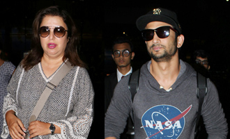 ​Sushant Singh Rajput & Farah Khan Spotted at Airport