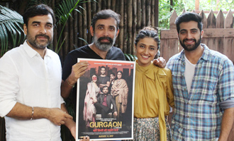 Ragini Khanna, Akshay Oberoi & Pankaj Tripathi at 'Gurgaon' Team Interview