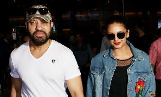 Huma Qureshi & Shera Spotted at Airport